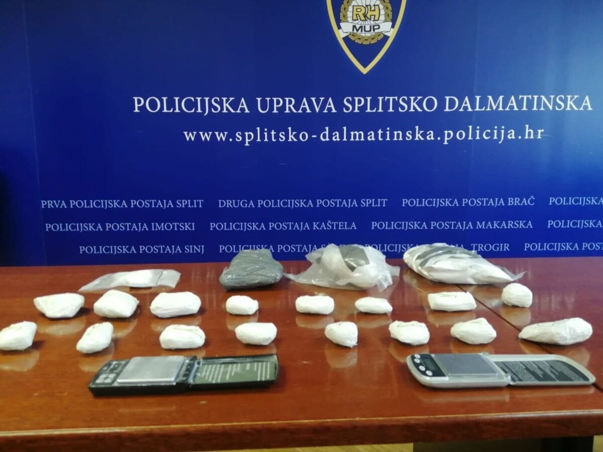 Talijani za vrijeme Ultre iznajmili stan u Splitu, policija u njemu pronašla "carstvo droge"