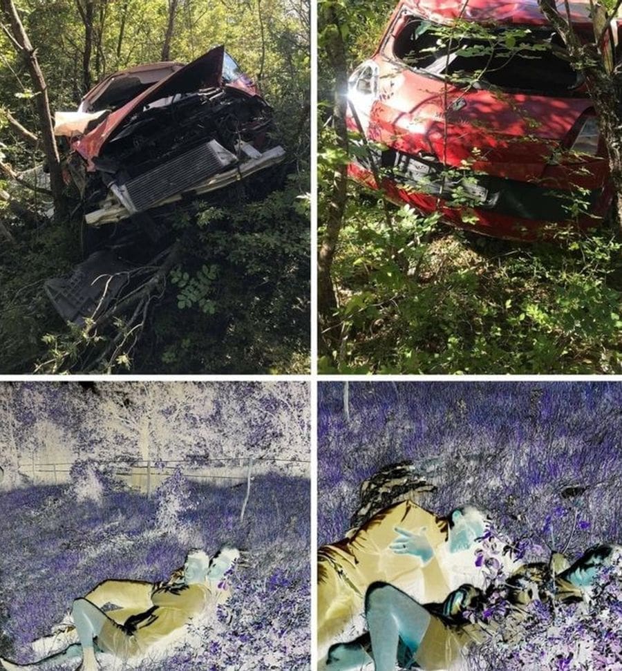 KRAJ FILMSKE POTJERE Pronađeni migranti koji su ukrali auto u Imotskom, sletjeli s ceste pa pobjegli