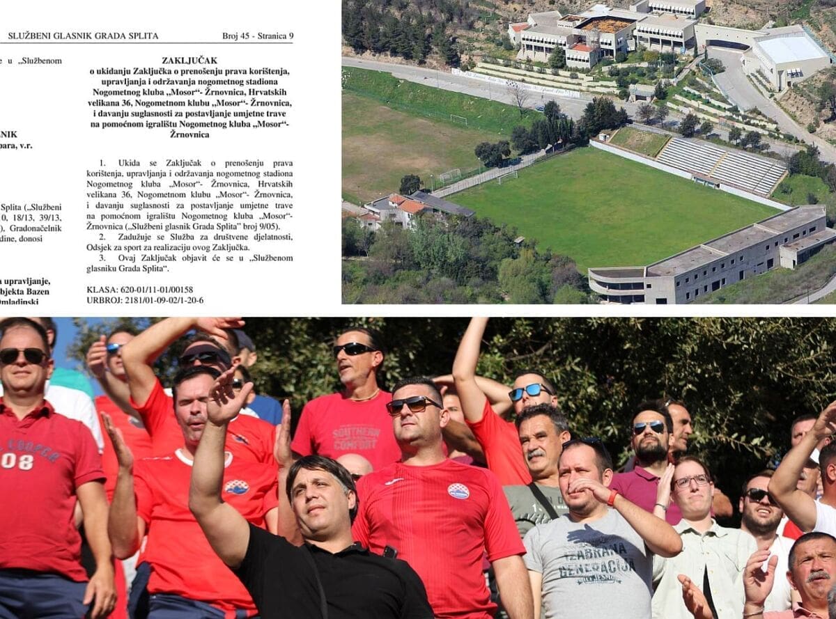 USKORO "AMENOVANJE" GRADSKOG VIJEĆA Terenima Mosora na Pricviću ubuduće upravlja JU Športski objekti?