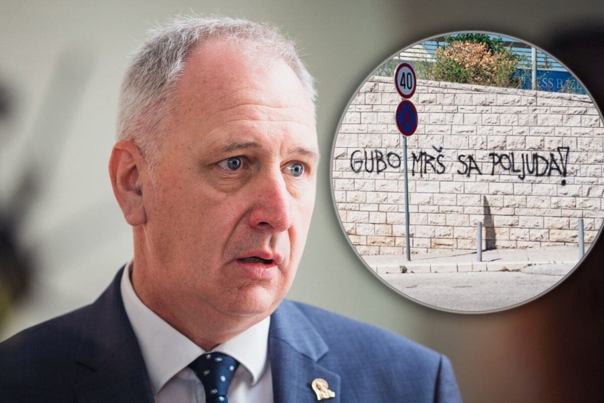 KRSTULOVIĆ OPARA O GRAFITIMA "Uvijek sam na prvom mjestu zastupao interese Hajduka. Tako je bilo dosad i tako će biti i ubuduće"