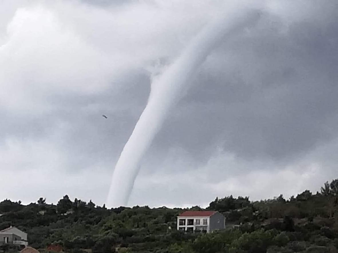 Pijavica pred Zadrom, ekstremna količina oborina pala u trogirskom zaleđu