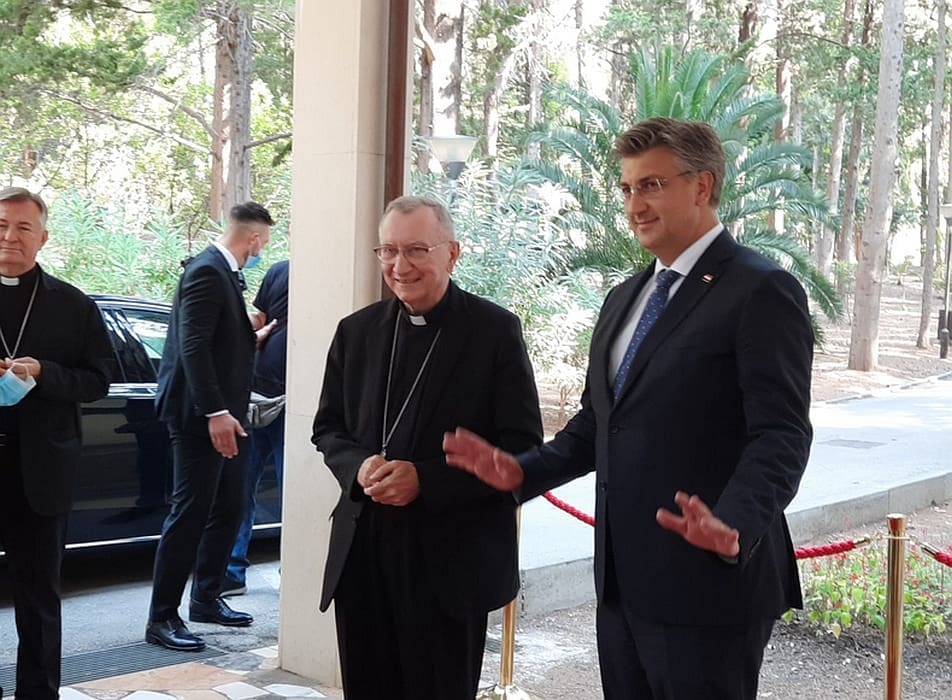 Vila Dalmacija: Susreli se Plenković i papin državni tajnik