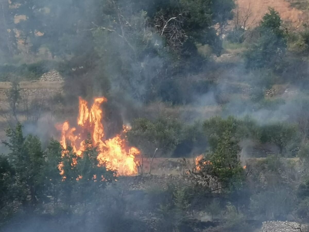 U PRIMORSKOM DOCU OPET PLANULO Šesti požar zaredom na istom mjestu