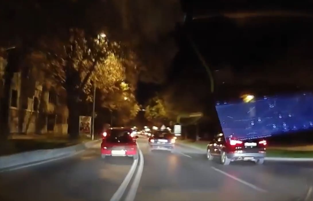 Split: Pretjecao preko duple linije, no nije se nadao da će završiti na društvenim mrežama