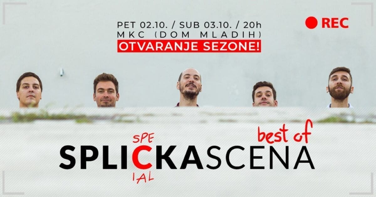 Nova stand-up sezona u Splitu starta ovog vikenda!