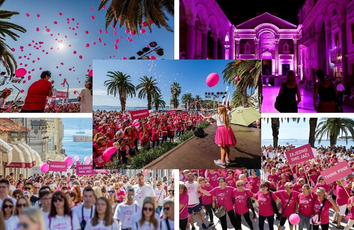 THINK PINK Race for the cure: Šetnja se može posvetiti nekoj osobi ili organizaciji koja se bori s rakom