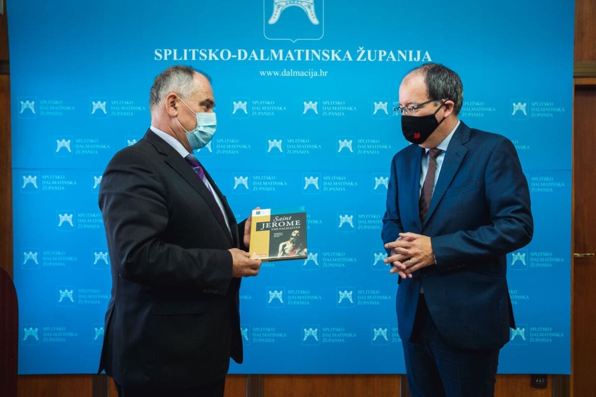 Župan Boban upriličio primanje za Nj.E. Alana Bowmana, veleposlanika Kanade u Republici Hrvatskoj
