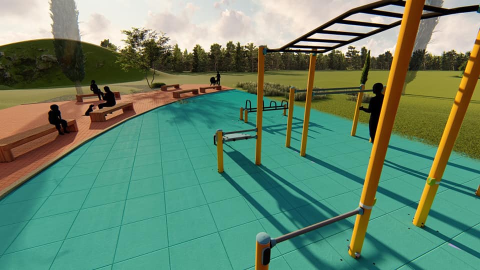 STREET WORKOUT PARK NA KILI Pogledajte kako će izgledati