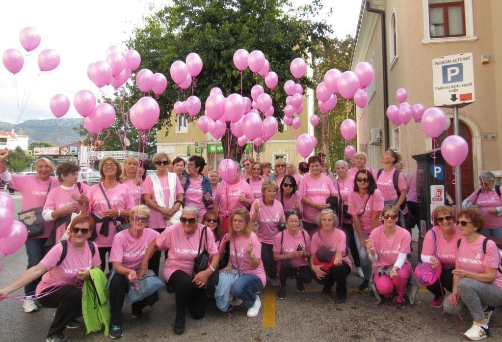 IZ UDRUGE SALONITANKA POZIVAJU: "Dođite obucite roza i pridružite nam se, pošaljite u zrak i vi balon u sjećanje na neku dragu osobu"