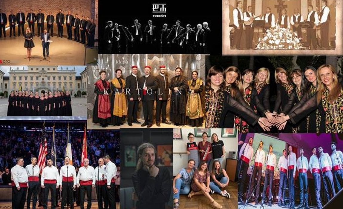 ONLINE LIVE SHOW Deset dalmatinskih klapa sa četiri kontinenta nastupit će uživo u televizijskoj emisiji