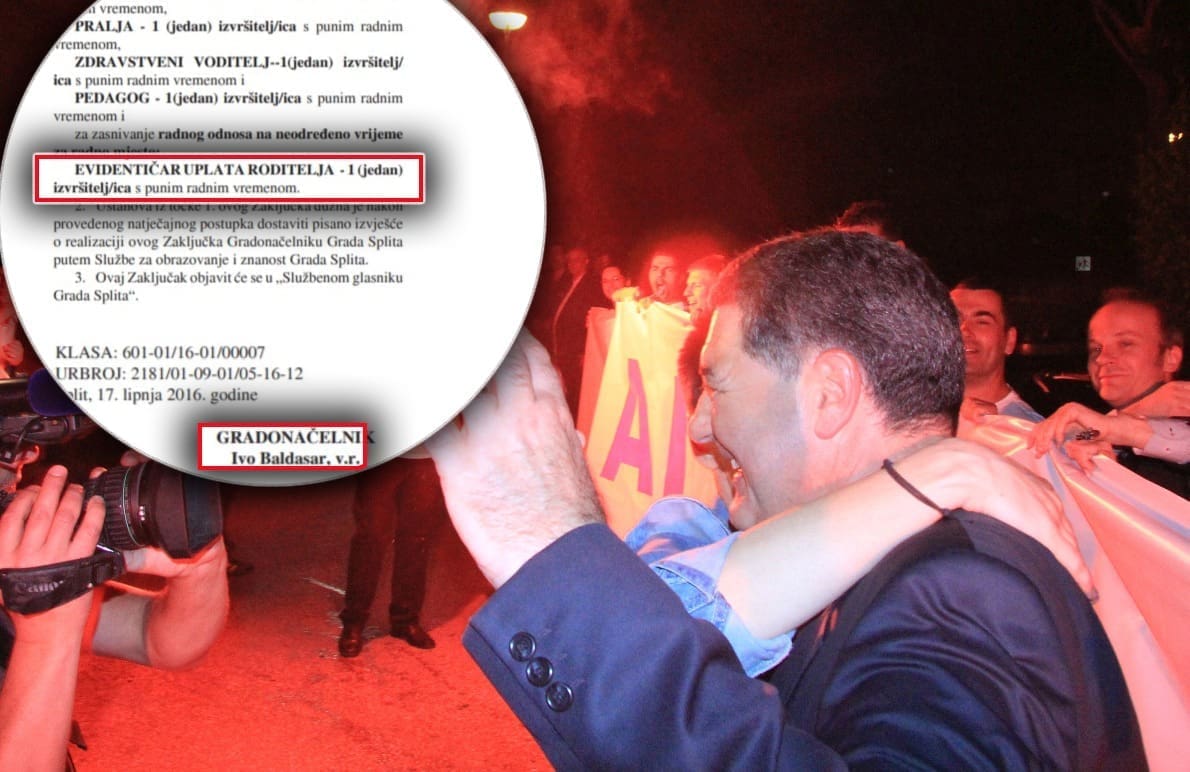 TKO ŽELI BITI EVIDENTIČAR RODITELJSKIH UPLATA? Iz Banovine "poklopili" SDP: "Baldasar je dao suglasnost za zapošljavanje za isto radno mjesto"