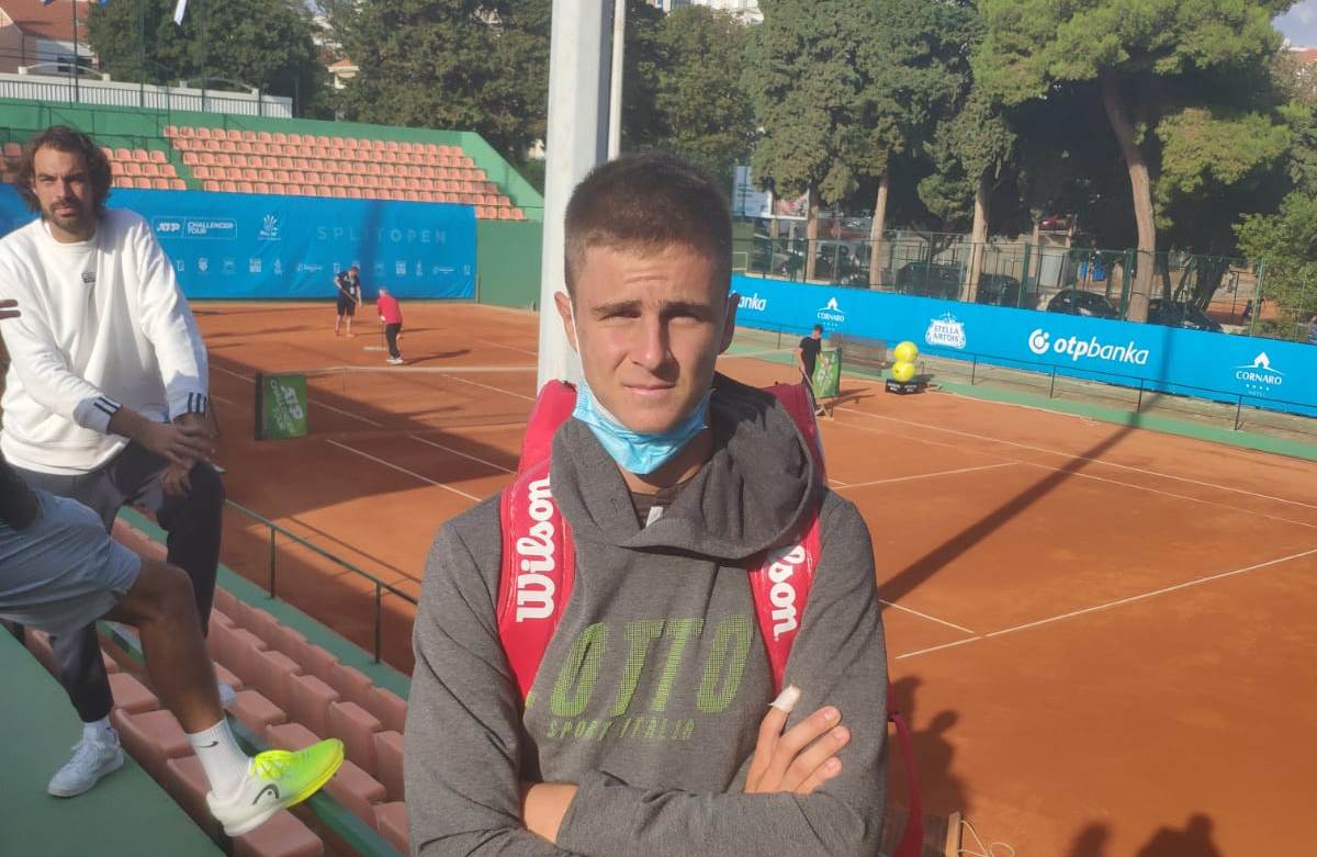 Splićanin Duje Ajduković izborio polufinale Split Opena: "Nadam se splitskom finalu"