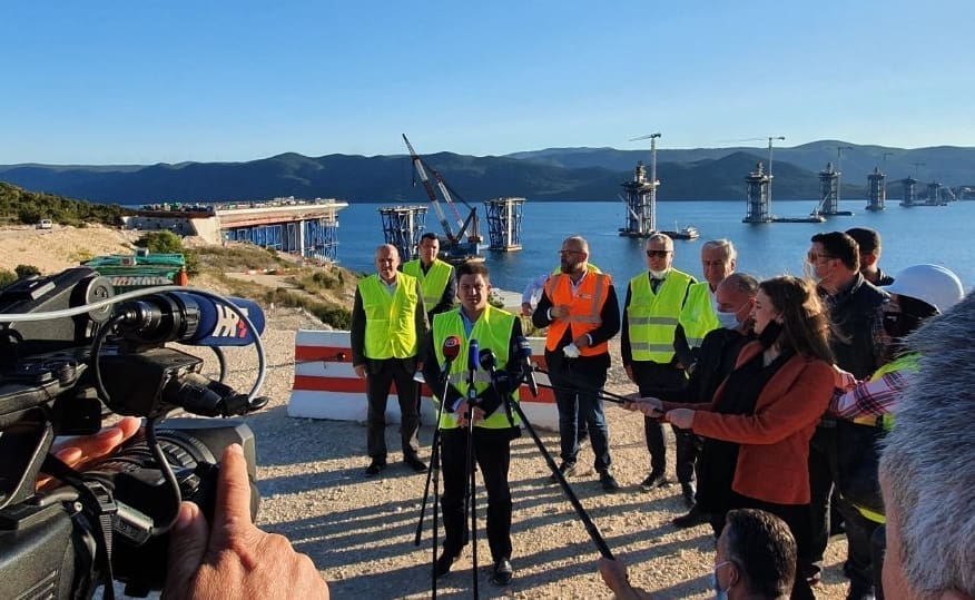 Krajem iduće godine autom preko Pelješkog mosta?