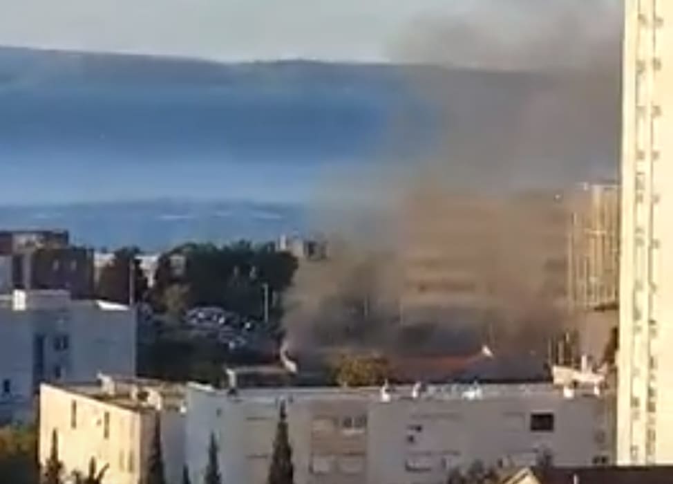 Split: Izbio požar kod rodilišta