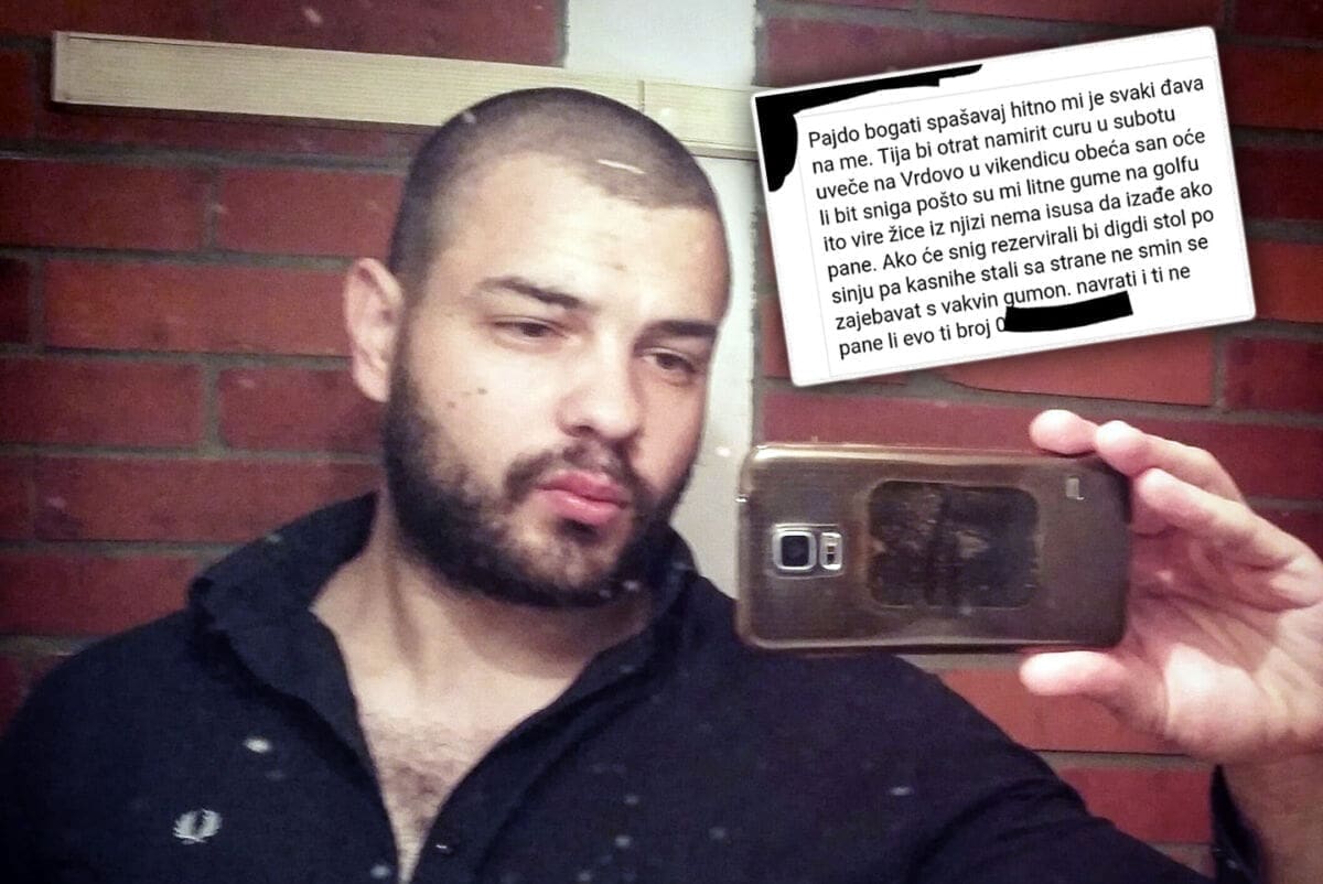 BIZARNA PORUKA METEOROLOGU "Pajdo, spašavaj. Tija bi otrat curu na Vrdovo, obeća san joj. Oće padat snig?"