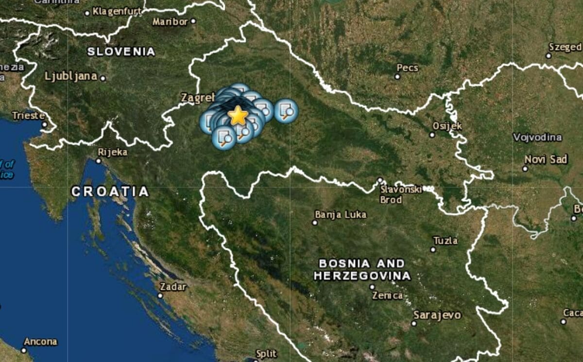 Novi potres zatresao Zagreb