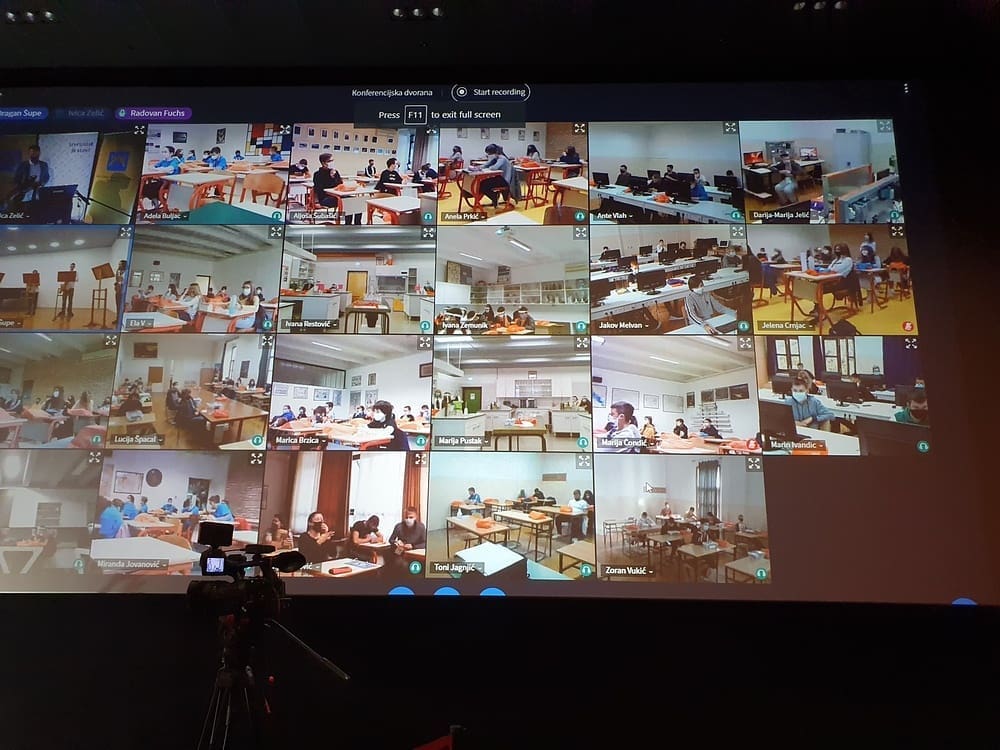 Župan Blaženko Boban videokonferencijom u kinodvorani "Mall of Split" otvorio ovogodišnji Centar izvrsnosti