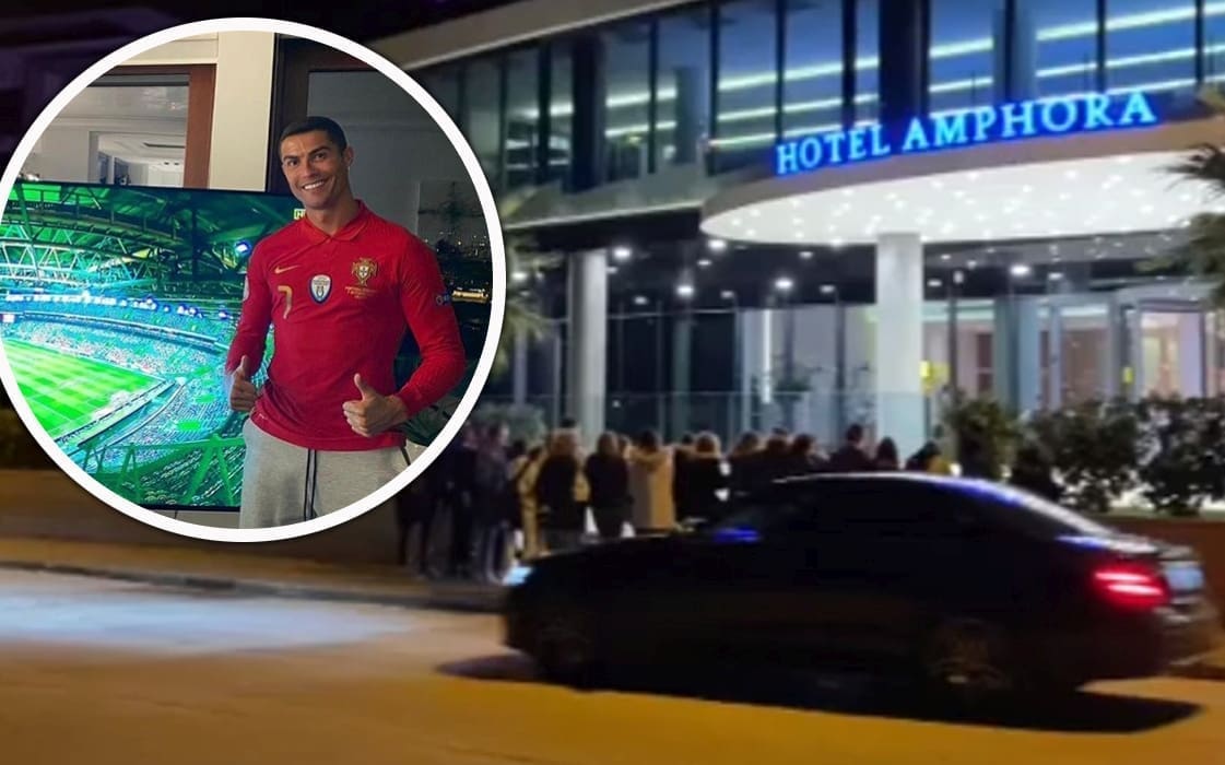 SPLIĆANKE ŽELJELE VIDJETI RONALDA Ovo morate vidjeti: Ogromni redovi ispred hotela na Žnjanu