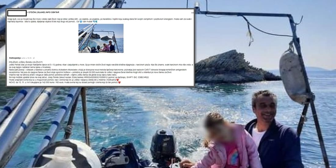 PRUŽIMO ŠANSU OCU DVOJE DJECE: Joško Pende boluje od karcinoma pluća, potrebna mu je pomoć