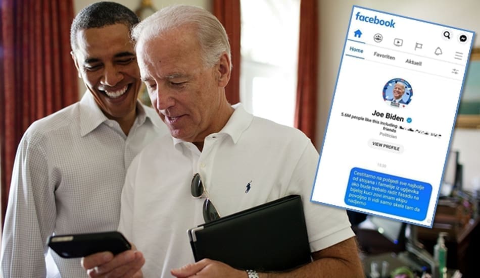 URNEBESNA PORUKA: Pogledajte ovu čestitku upućenu novom američkom predsjedniku Bidenu