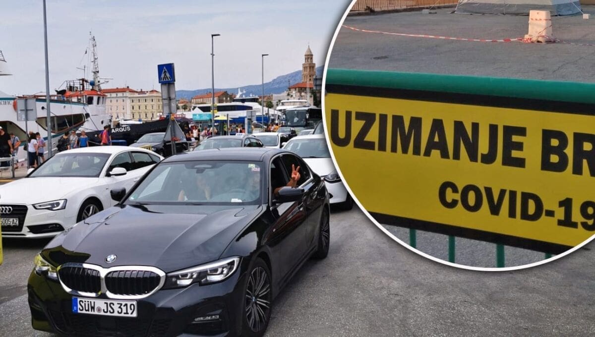 DRIVE IN TESTIRANJA OD SUTRA U SPLITU: U luku će se moći autom i pješice