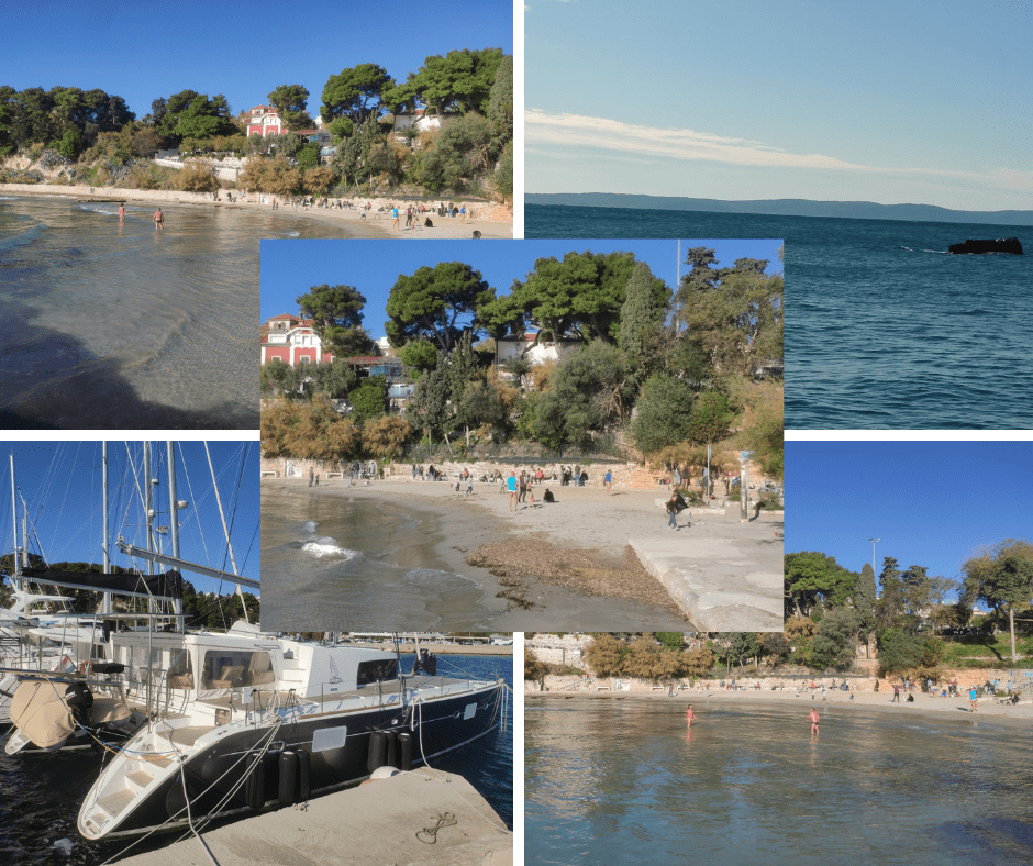 SPLIĆANI POHRLILI NA SUNČANE FIRULE: Pogledajte današnje prizore s poznate splitske plaže