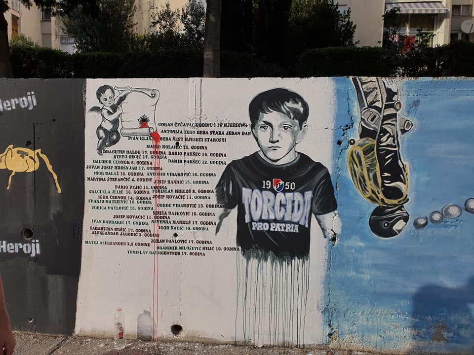 PREDIVNA GESTA: U Vukovarskoj ulici posvetili mural djeci ubijenoj u gradu heroju