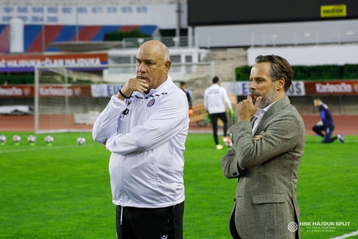 Nogometaši Hajduka igraju protiv Osijeka, Primorac: "Moramo biti jaki i čvrsti, ne i naivni