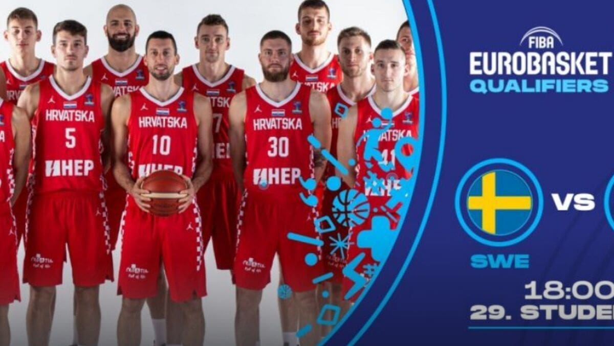 Sjajna Hrvatska razbila i Švedsku i izborila plasman na EuroBasket 2022.