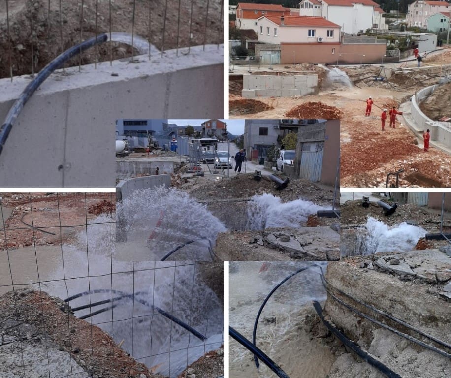 RADOVI KRENULI KRIVO, VODA ŠIBA NA SVE STRANE Stanovnici Kile ostali bez vode