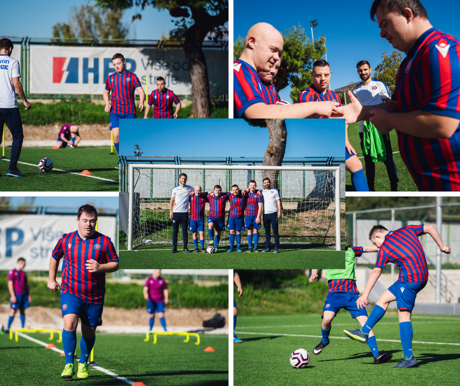 POSJETILI SMO MALE NOGOMETAŠE HAJDUKA SA TEŠKOĆAMA U RAZVOJU: „Oni žive za ovaj dan, Hajduk im je sve u životu“