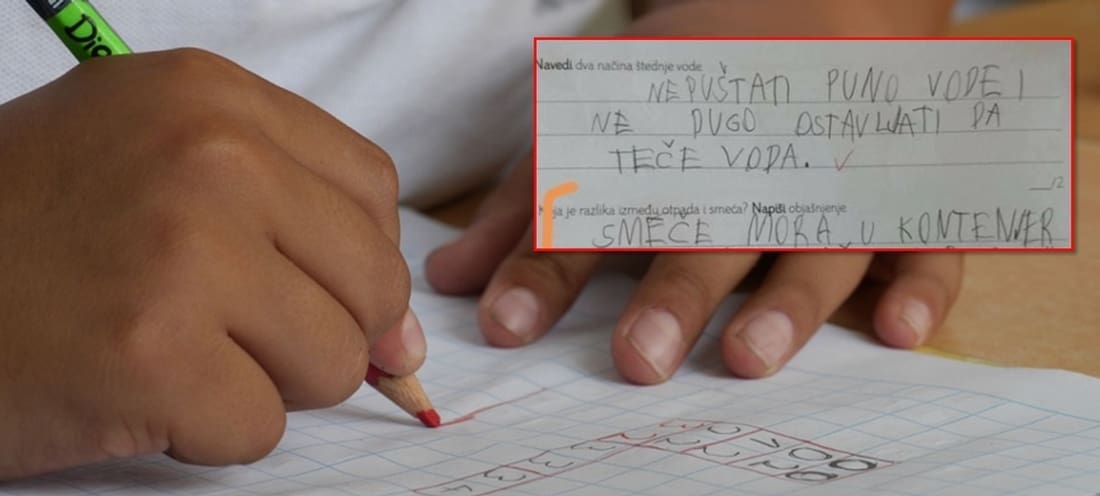 OBJAVA IZAZVALA LAVINU REAKCIJA: Pročitajte što je ovaj školarac napisao, urnebesno je