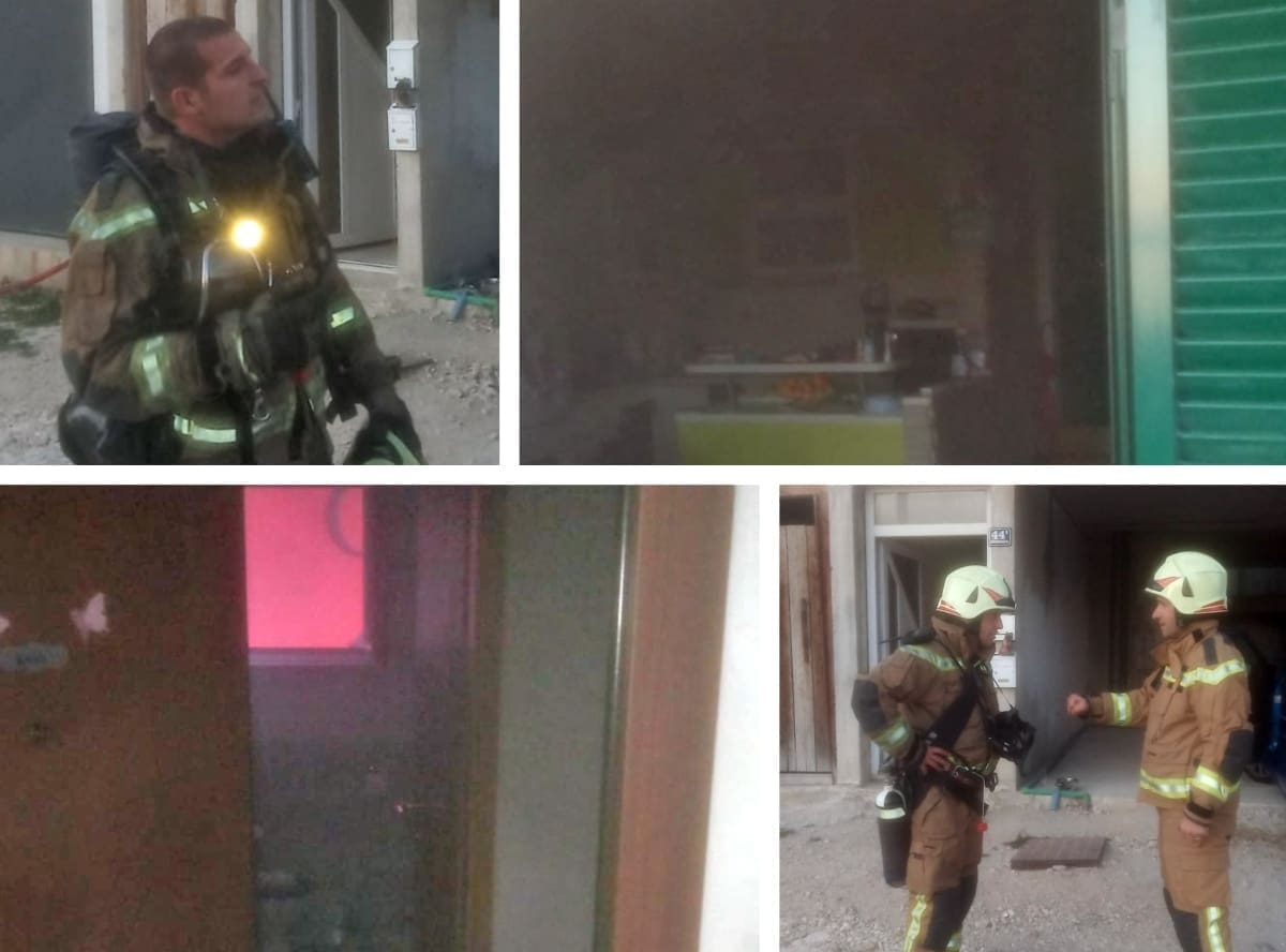 POŽAR U VAROŠU Planula grijalica, vatrogasci u stanu zatekli jednu osobu: "Sve je zadimilo"