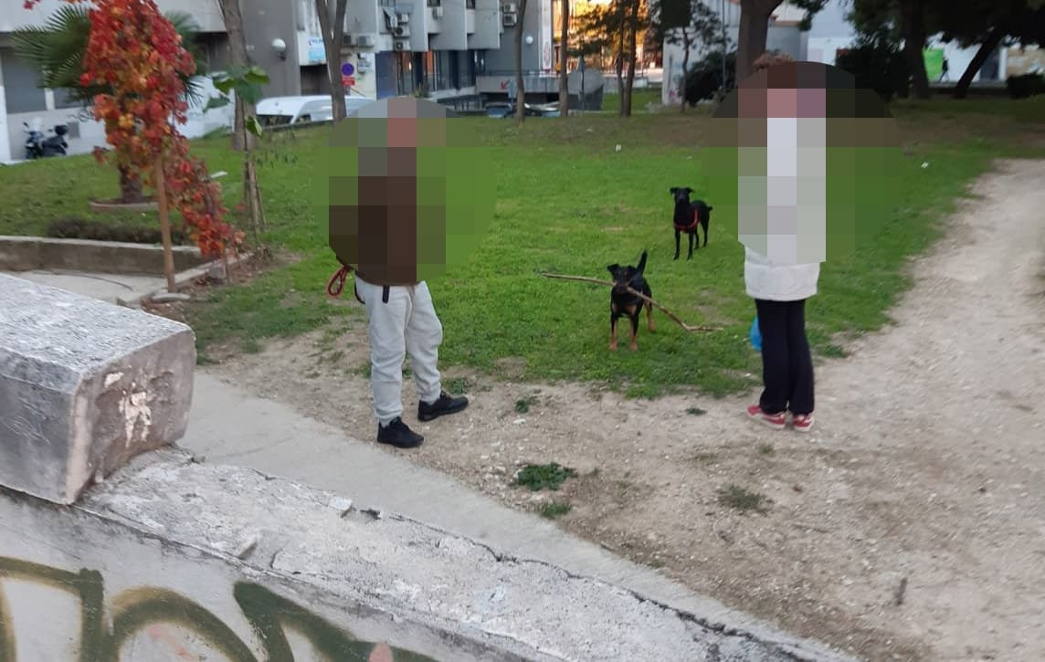 Pojedini vlasnici pasa u Splitu prave se da ne vide znakove zabrane