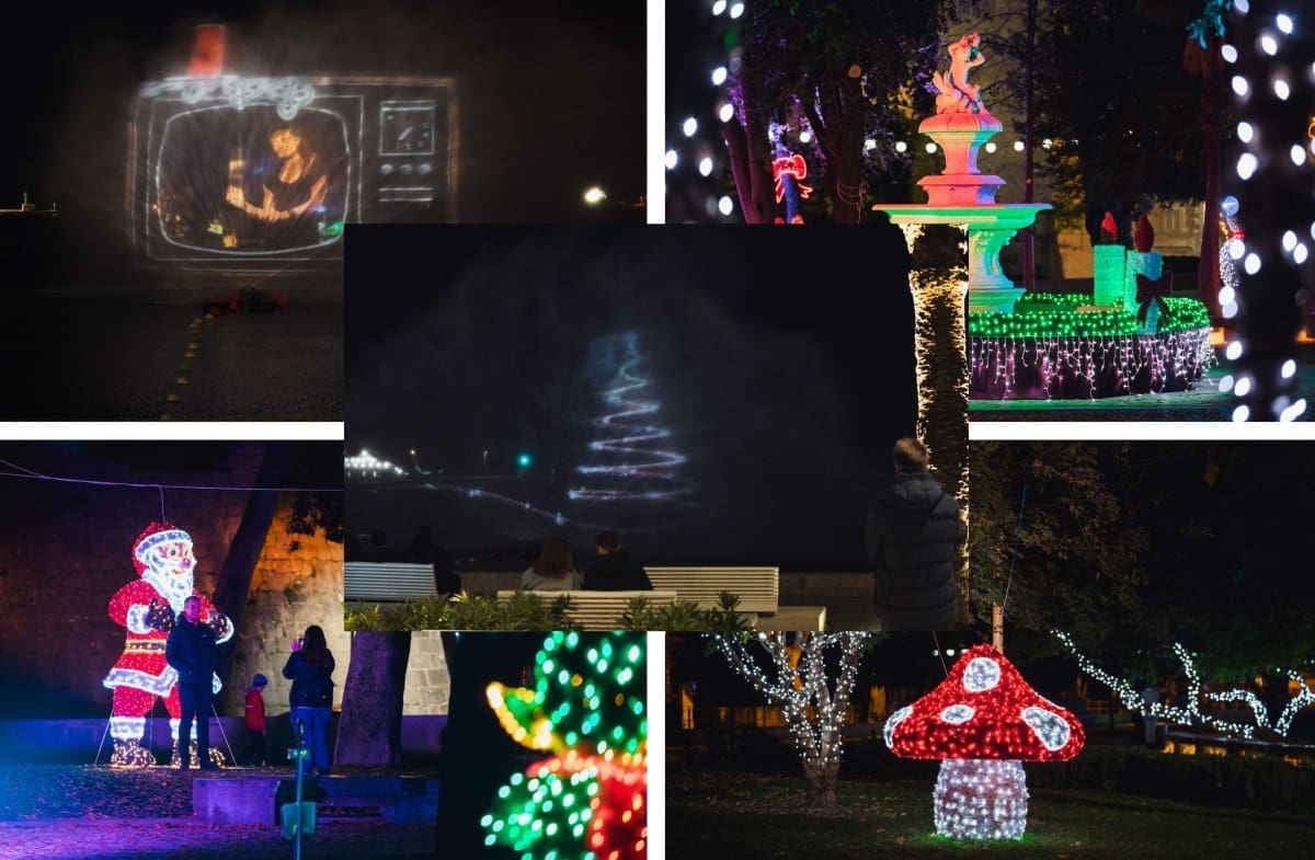 Vodeni zid izaziva pozornost na splitskoj Rivi: Donosimo večernji ugođaj s Rive i Đaridna