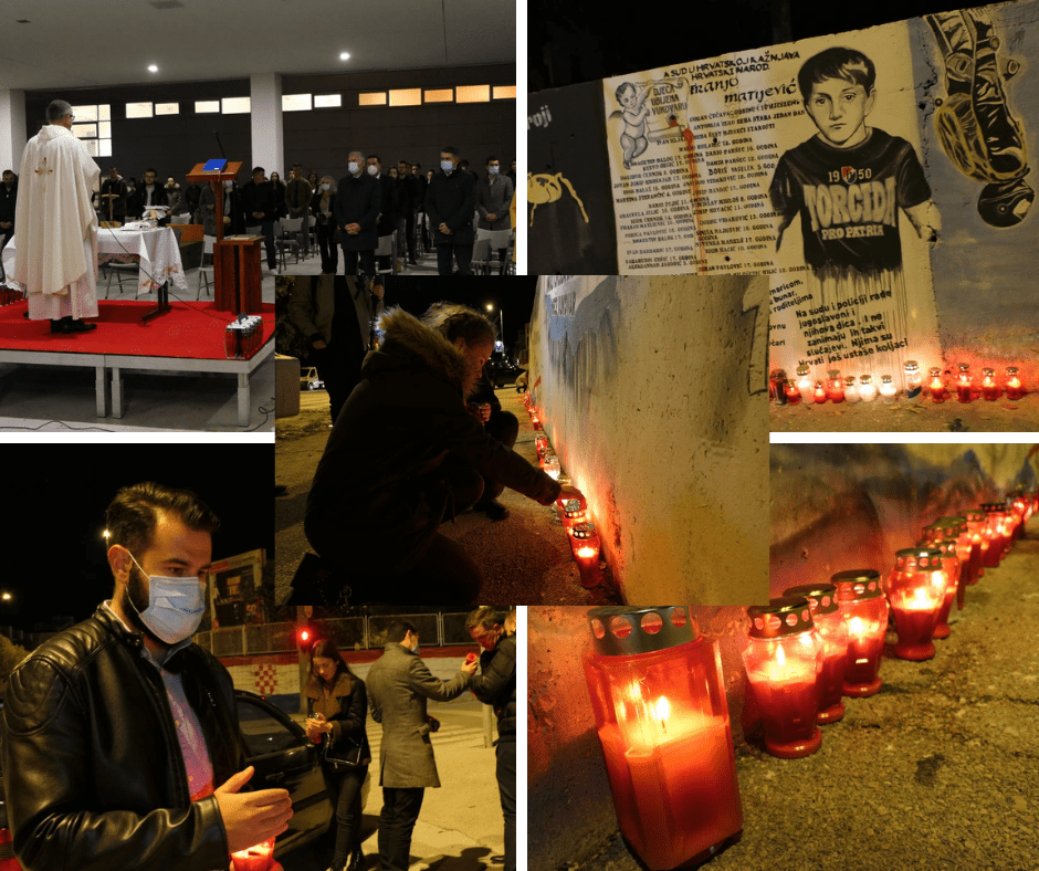 STUDENTI I DJELATNICI SVEUČILIŠTA POKLONILI SE ŽRTVAMA VUKOVARA I ŠKABRNJE: „Mladi, budimo uz gradove Heroje“