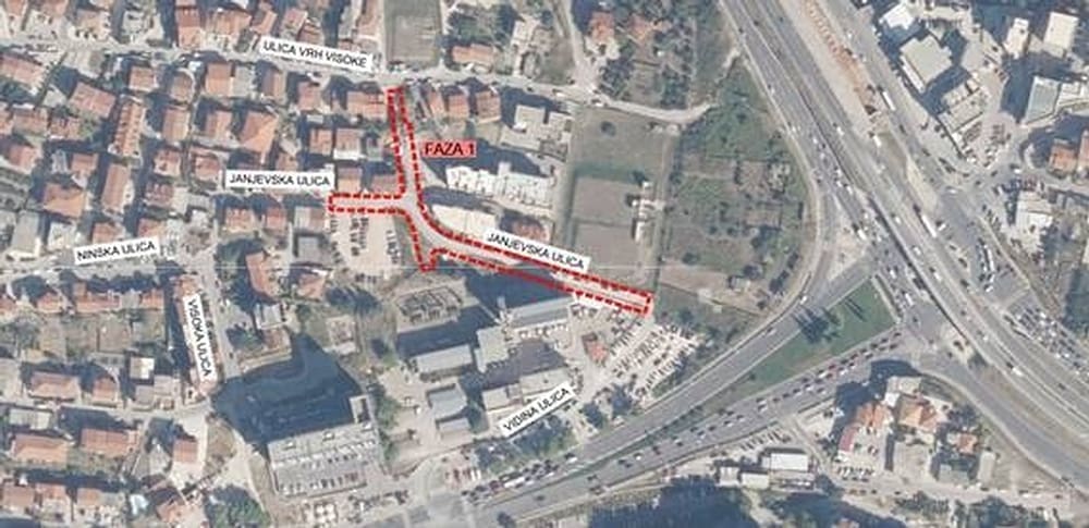 RADOVI NA VISOKOJ U SPLITU: "Molimo građane za strpljenje i poštivanje privremene prometne signalizacije"