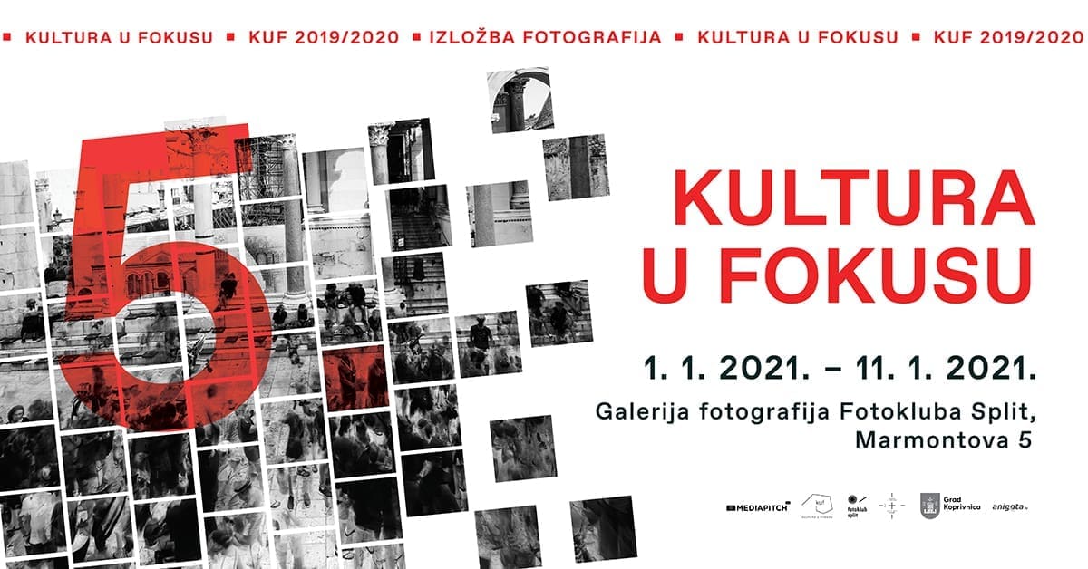 Novogodišnja izložba "Kultura u fokusu" u Fotoklubu Split: Prvi kulturni događaj u 2021.