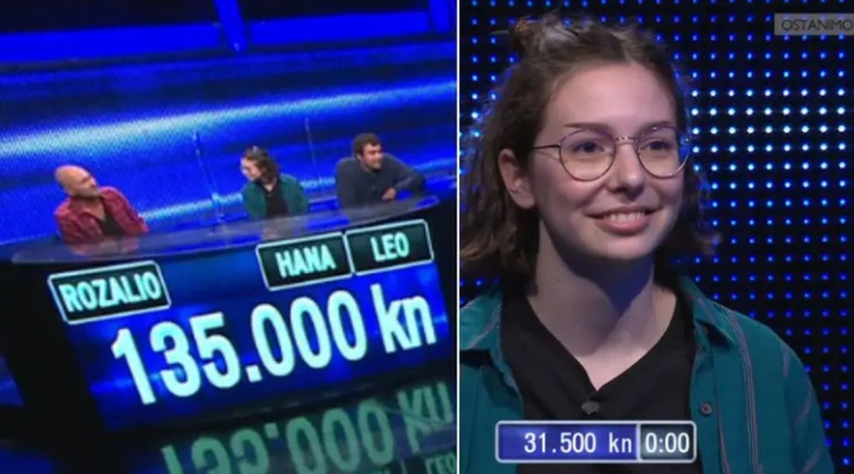 Učenica (18) iz Dalmacije koja je razvalila Potjeru: "Imala sam sreće, na ploči sam znala samo jedno pitanje"