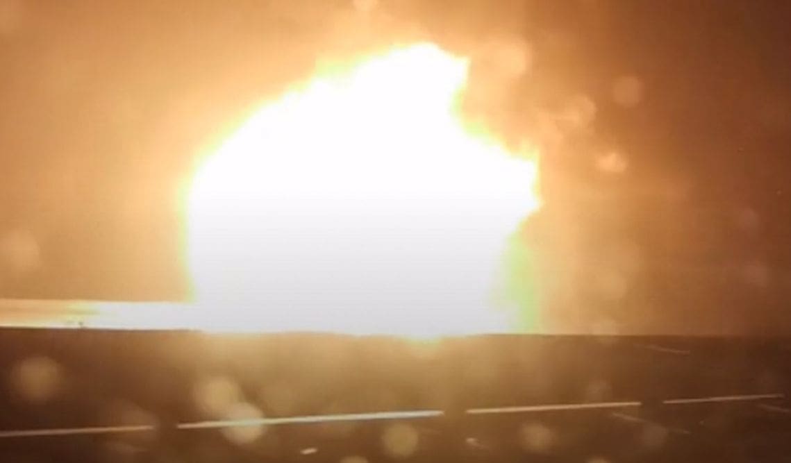 VATRA JE BILA OGROMNA Na autocesti A6 planula cisterna