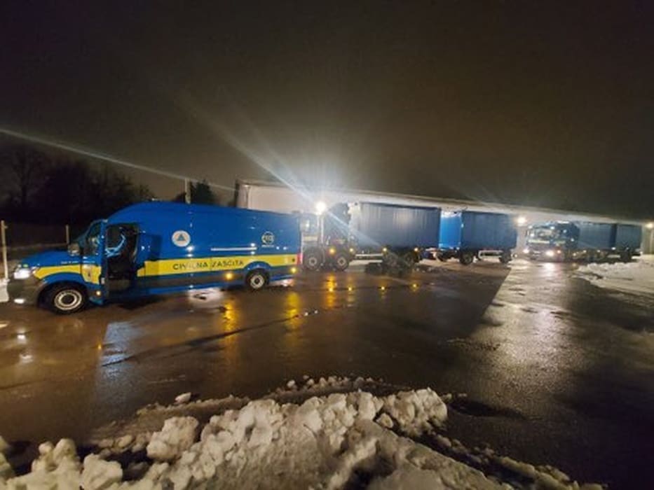 Žurna pomoć Hrvatskoj stigla iz Slovenije i drugih država EU