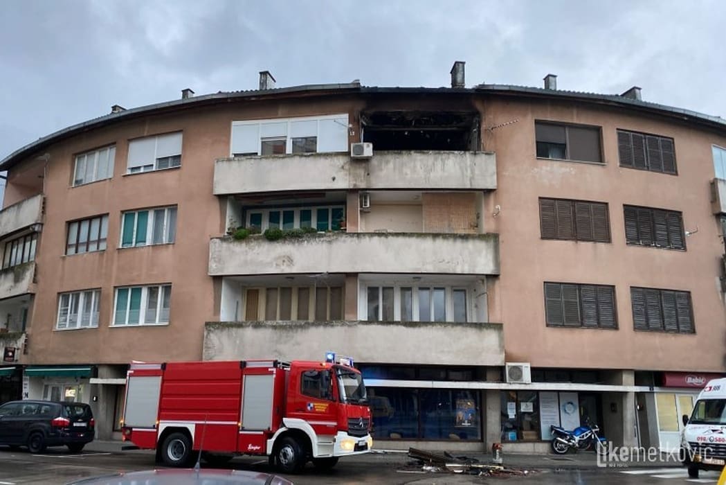 U požaru stana evakuirane su dvije starije osobe, nažalost, stradao je 33-godišnji muškarac