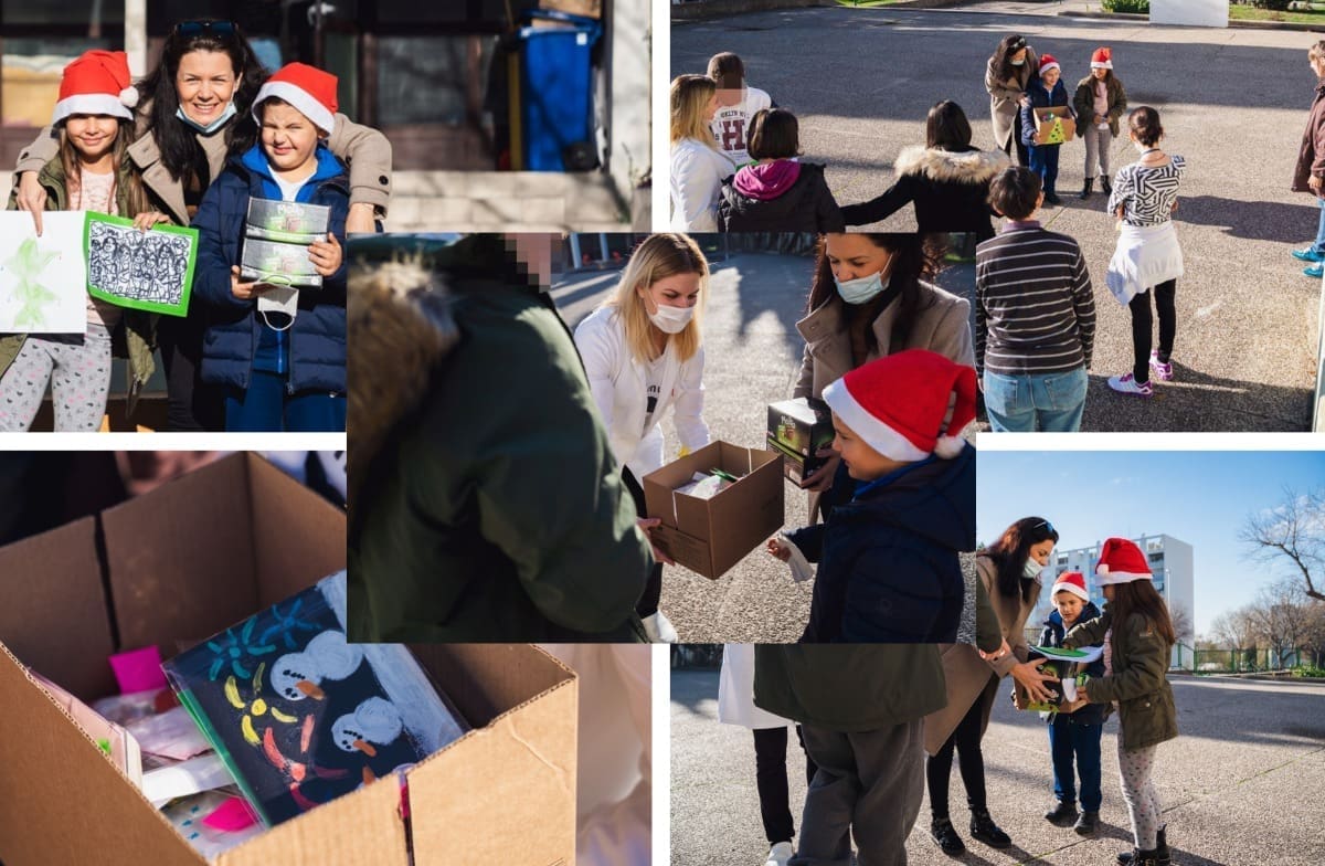 OVA SPLITSKA ŠKOLA DJECU UČI HUMANOSTI Posjetili, darovali i družili se s korisnicima COO Juraj Bonači