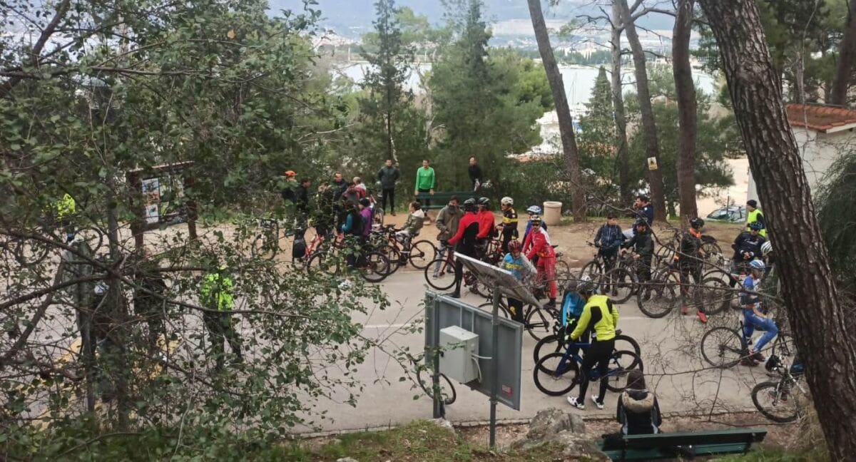 VIDEO Biciklijada Splita za bicikliste Petrinje: Na Marjanu započela humanitarna biciklijada