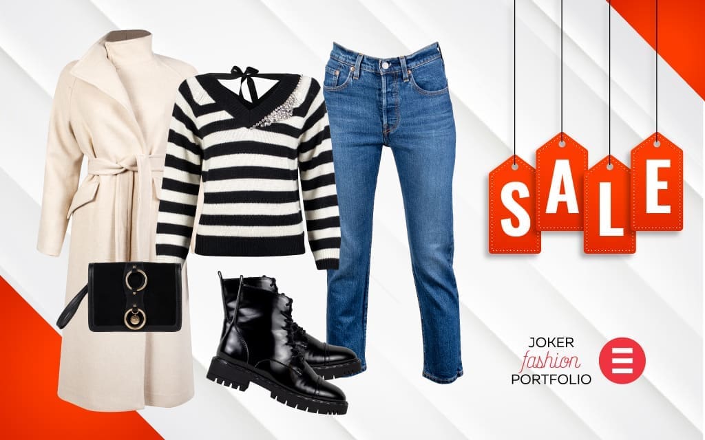 JOKER FASHION PORTFOLIO Ne propustite ove sjajne preporuke: Donosimo najbolje komade sa sniženja