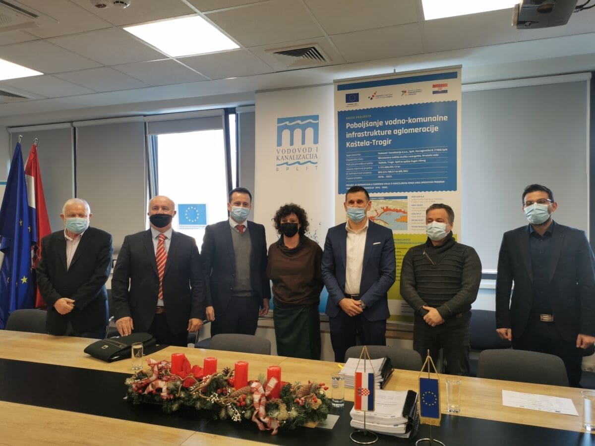 Ugovor vrijedan 111 milijuna kuna: kreću radovi na proširenju vodovodne i kanalizacijske mreže u Trogiru