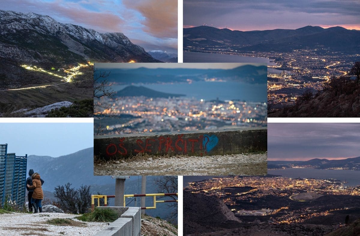 KAKVI PRIZORI! Snijeg se približio Splitu na svega nekoliko kilometara