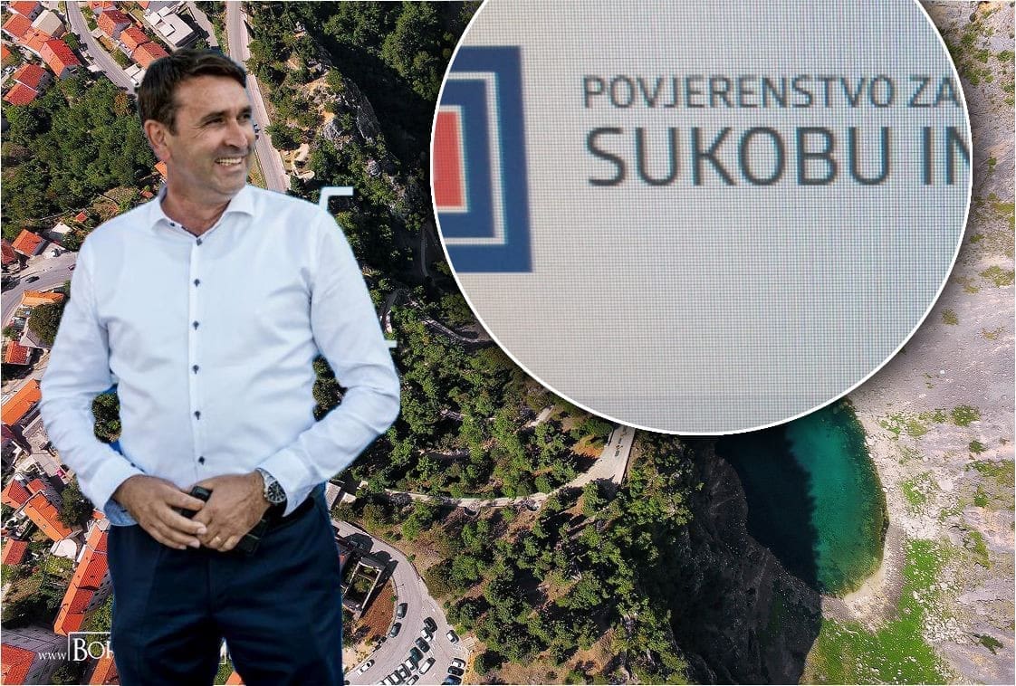 SUKOB INTERESA Imotski gradonačelnik Budalić treći put na meti Povjerenstva, ponovno je problem firma njegove supruge...