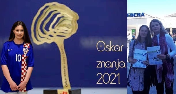 NAJVEĆA NAGRADA U OBRAZOVANJU Oskar znanja dobile dvije mlade Sinjanke