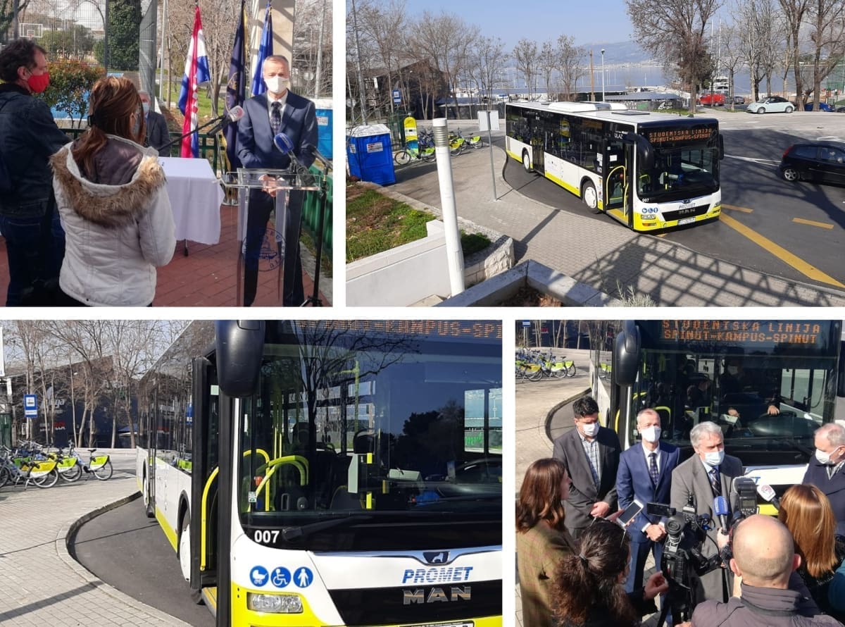 VELIKA VIJEST Od ponedjeljka Promet besplatno vozi studente na liniji Spinut - Kampus